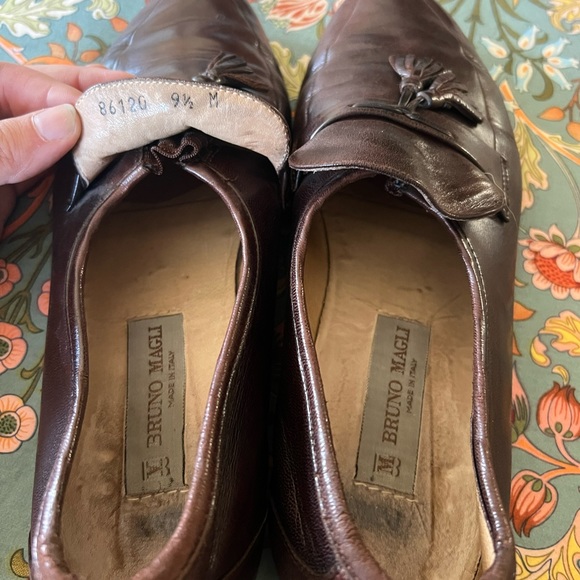 Bruno Magli Leather Loafers - Picture 3 of 9